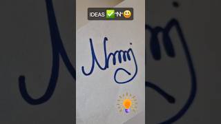 How to sign quotNquot  Ideas sign howto [upl. by Ahsuat600]