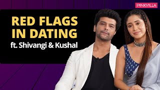 Shivangi Joshi Kushal Tandon talk about their show Barsatein spot red amp green flags in dating [upl. by Tabina]