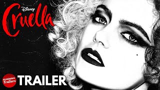 CRUELLA Trailer 2021 Emma Stone Disney Movie [upl. by Asila822]