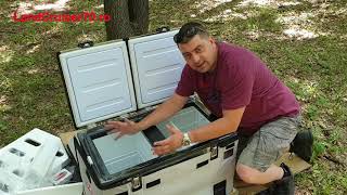 Frigiderconge in 12V overlandingoffroad SnoMaster SMDZTR82D  unboxing si scurta prezentare [upl. by Treb]