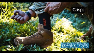 Crispi Attiva Tactical 4 GTX [upl. by Robert]