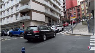 Portugalete y Santurtzi se enfrentan por el sentido único de una carretera [upl. by Esorylime]