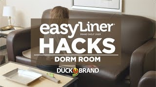 Dorm Room Hacks with EasyLiner® Shelf Liner [upl. by Aihsemaj]