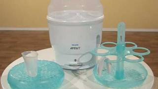 Philips Avent Elektrischer Dampfsterilisator  Babyartikelde [upl. by Annaek]