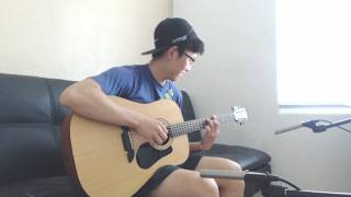 Mirai Nikki OP1  Kuusou Mesorogiwi Acoustic Guitar Cover [upl. by Weisburgh]