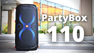 JBL PartyBox 110 Review [upl. by Ylluz]