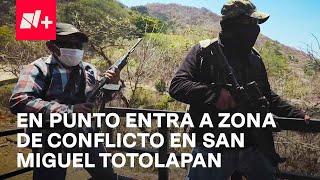 Enfrentamiento entre Los Tlacos y la Familia Michoacana habitantes de Totolapan viven con miedo [upl. by Anhoj299]