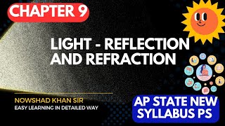 LightReflection and refraction class 10 PSAP state new syllabusAll about reflection [upl. by Decrem]