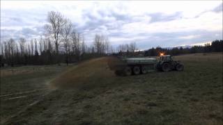 Fendt 930 mit 28m³ Tridem in Canada [upl. by Horton963]