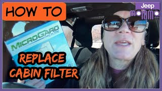 Step by Step Guide How To Replace a Jeep Wrangler Cabin Filter [upl. by Xilef]