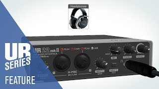 UR22mkII USB Audio Interface  Feature Video [upl. by Luamaj330]