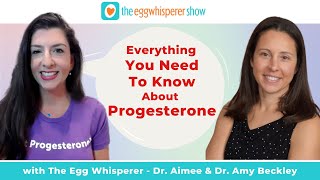 Everything You Need to Know About Progesterone with guest Dr Amy Beckley [upl. by Nadabus]