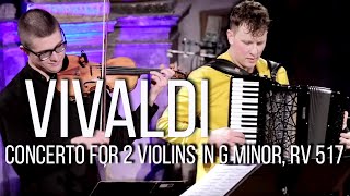 Vivaldi Concerto for 2 Violins in G minor RV 517 – Martynas Levickis amp Mikroorkéstra [upl. by Tammany]