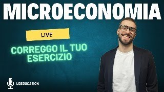 Correggo il tuo esercizio di Microeconomia LIVE 191124 Monopolio [upl. by Deckert]