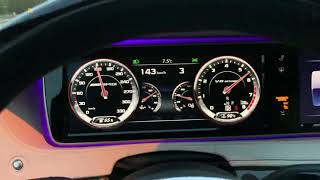 MercedesBenz S63 AMG 4MATIC 2016 W222 Acceleration 0300 Kmh [upl. by Caines608]