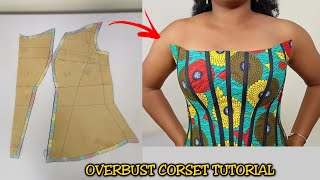 OVERBUST CORSET How to easily sew an overbust corset [upl. by Asta]