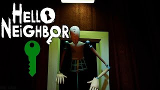 How to get green key in Hello neighbor act 3 [upl. by Olotrab273]