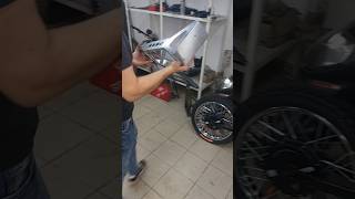 Пред серийное производство электро байка electricmotor liion shorts wedding welder [upl. by Ades52]