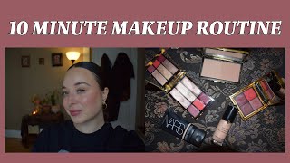 10 Minute Minimal Makeup Routine [upl. by Nerfe685]