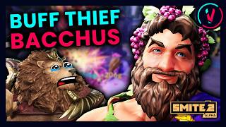 I Stole EVERYTHING as Bacchus in Ranked Conquest  SMITE 2 ALPHA [upl. by Asille]