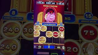 Harrahs KC Cointrio Piggy Burst Bonus 18 spins [upl. by Einnaej65]