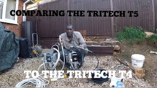 UNBOXING MY NEW tritech 5 and comparing my t4 to the t5 [upl. by Peedus]