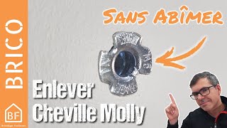 Comment enlever une cheville Molly en toute simplicité et sans abîmer le Placo [upl. by Evannia]