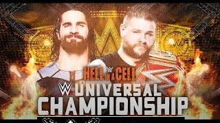 WWE 2K17 PS3 Seth Rollins Vs Kevin Owens Hell In A The Cell Highlights [upl. by Martynne649]