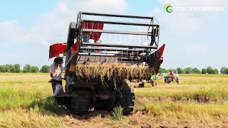 Best Kubota Harvesting Machinery Techniques Operator Skills In Cambodia [upl. by Nole]