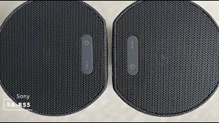 Sony SARS5  180W Dolby Atmos premium wireless rear speakers Worth it My experience amp opinion [upl. by Wentworth523]