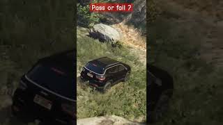 Off Road test of Jeep compass in gta 5 pass or fail  part1 gta gta5 gtav gtaonline [upl. by Legnaleugim26]