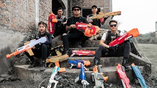 LTT Game Nerf War  Warriors SEAL X Nerf Guns Fight Dangerous Crime Hunting Mr Zero Scazy [upl. by Gordon]