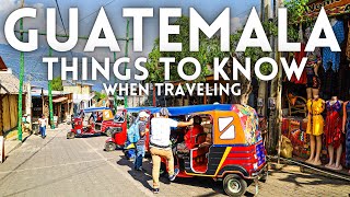 EVERYTHING To Know BEFORE Visiting Guatemala [upl. by Druce205]