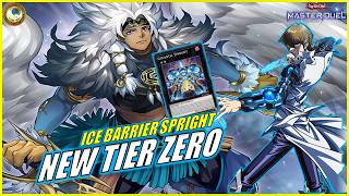 ICE BARRIER SPRIGHT DECK 2024 ❉ ATK Inflict Damage  NEW TIER ZERO YuGiOh MASTER DUEL [upl. by Wandy]