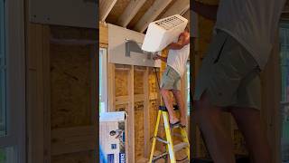 Mr Cool DIY MiniSplit Indoor Unit Installation MrcoolComfort diy hvac [upl. by Saum]