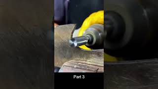 Forging a Steel Cable Knife  Part 3 [upl. by Vanhomrigh]