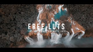 10 Cinematic LUTs For Free [upl. by Langham]