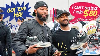 Buying Sneakers to Customize and Restore at SNEAKERCON 2024 [upl. by Ralleigh]