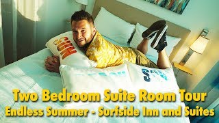 Surfside Inn and Suites Two Bedroom Suite Room Tour  Universal Orlando [upl. by Zacherie]