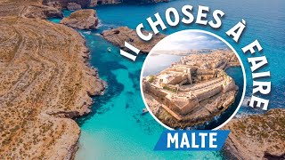 Visiter Malte  les choses incontournables à faire [upl. by Ellevehs842]