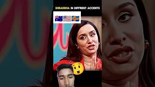 Shraddha kapoor can speak different accent 🤯🤯shraddhakapoor rajkumarrao shorts [upl. by Krucik83]