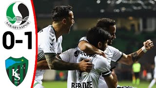 Sakaryaspor vs Kocaelispor 01 All Goals and Extended Highlights [upl. by Swenson167]