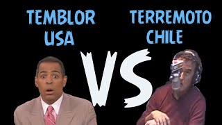 TEMBLOR USA VS TERREMOTO CHILE 16 SEPTIEMBRE [upl. by Ecart]