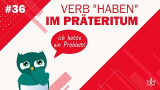 Aula de Alemão para iniciantes 36  Verbo HABEN im Präteritum verbosemalemão AlemaodeVerdade [upl. by Adile]