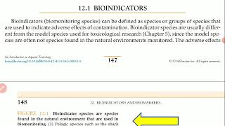 Bioindicators [upl. by Warfold]