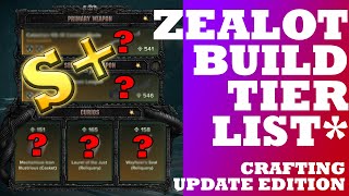 Only the STRONGEST of Zealot Builds  Prepping for the Crafting Update [upl. by Riatsila]