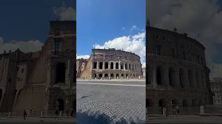 The Colosseum’s quotcousinquot the beautiful Theater of Marcellus walkingtour travel rome italy [upl. by Nade412]