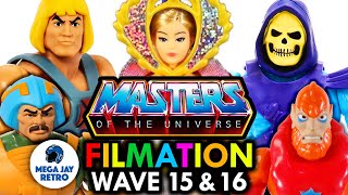 LEAKED MOTU Origins  Filmation HeMan Skeletor ManAtArms Beast Man SheRa Mega Jay Retro [upl. by Wilfred]