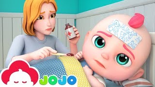 Baby Got Sick  Sick Song  Baby JoJo Nursery Rhymes amp Kids Songs [upl. by Mure899]