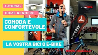 Come rendere più comoda la vostra Bici con il reggisella ammortizzato [upl. by Yanrahc561]